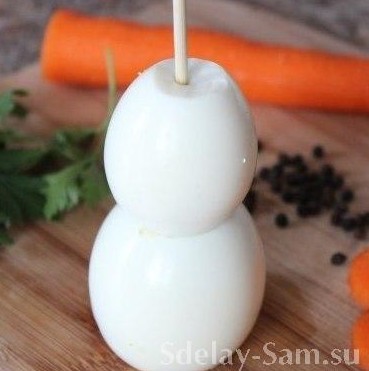 Снеговик из яиц своими руками - «Рецепты Советы»