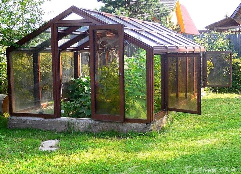 Как сделать теплицу на даче - «Сад и огород»