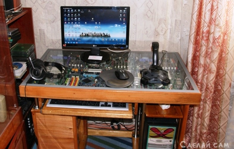 Компьютерный стол своими руками - «Дом и быт»