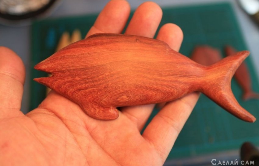Деревянные фигуры рыб своими руками - «Сделай сам из дерева»