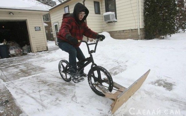 Велосипед зимой своими руками - «Авто-Вело-Мото»