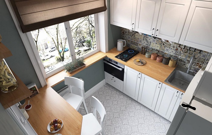 9 практичных идей для маленькой кухни, которые заставят забыть о ее размере - Архитектура и интерьер