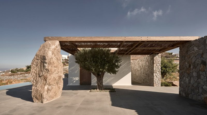 Дом для отдыха с видом на Эгейское море – проект K Studio - «Интерьер»