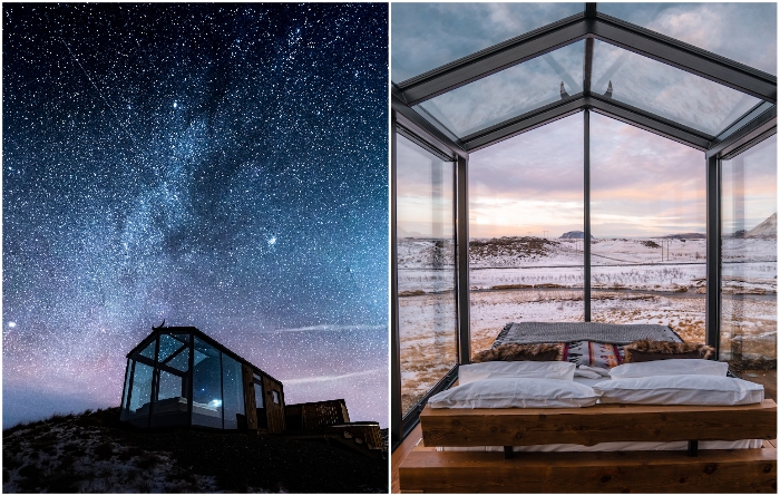 Отдых под звездным небом: в Исландии появился отель с прозрачными номерами - Архитектура и интерьер