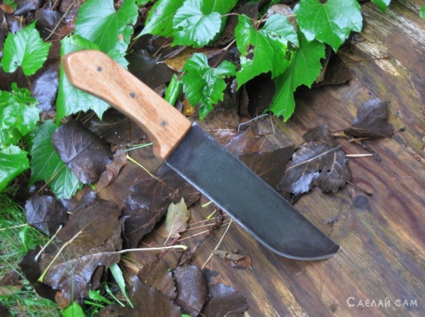 Охотничий нож своими руками - «Советы»