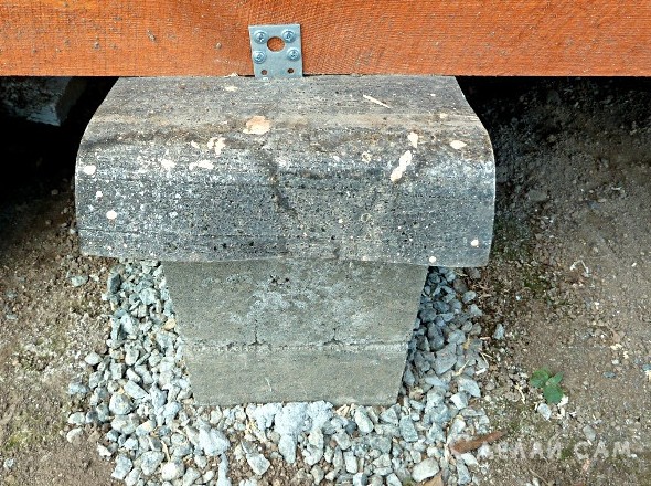Столбчатый фундамент из вентблоков (вентиляционных блоков) - «Стройка и ремонт»