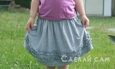 Гофрированная юбка для девочки своими руками - «Советы Хозяйке»