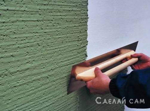 Как наносить декоративную штукатурку на стену? Подготовка поверхности - «Стройка и ремонт»