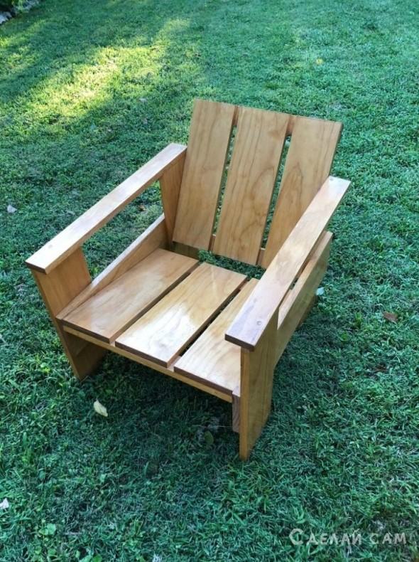 Садовые кресла из дерева своими руками - «Мебель сделай сам»