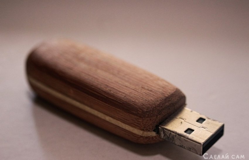 Деревянный корпус для USB флешки своими руками - «Компьютеры и электроника»