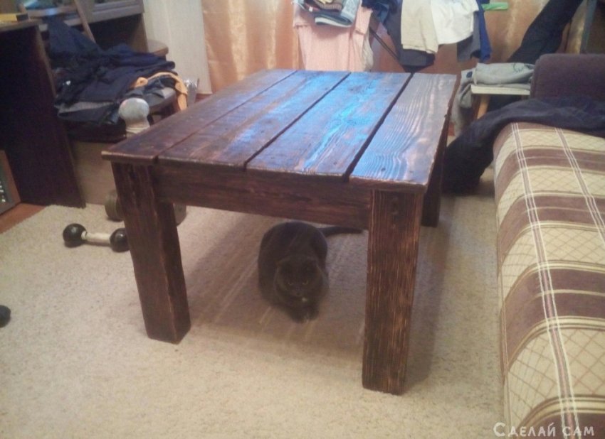 Деревянный стол своими руками - «Мебель сделай сам»