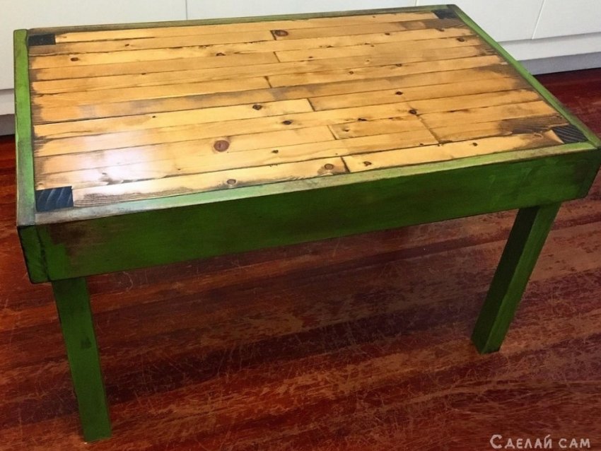 Деревянный столик модульной столешницей своими руками - «Мебель сделай сам»
