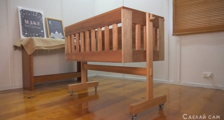 Детская кроватка на колесиках своими руками - «Мебель сделай сам»