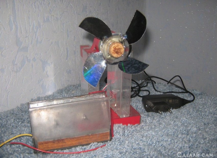 Настольный вентилятор - «Компьютеры и электроника»