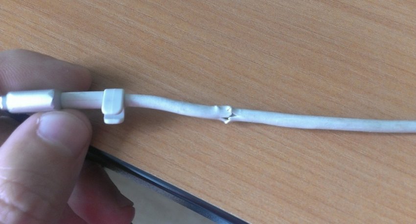 Ремонт потрескавшихся кабелей USB - microusb, питания Macbook pro - «Электричество»