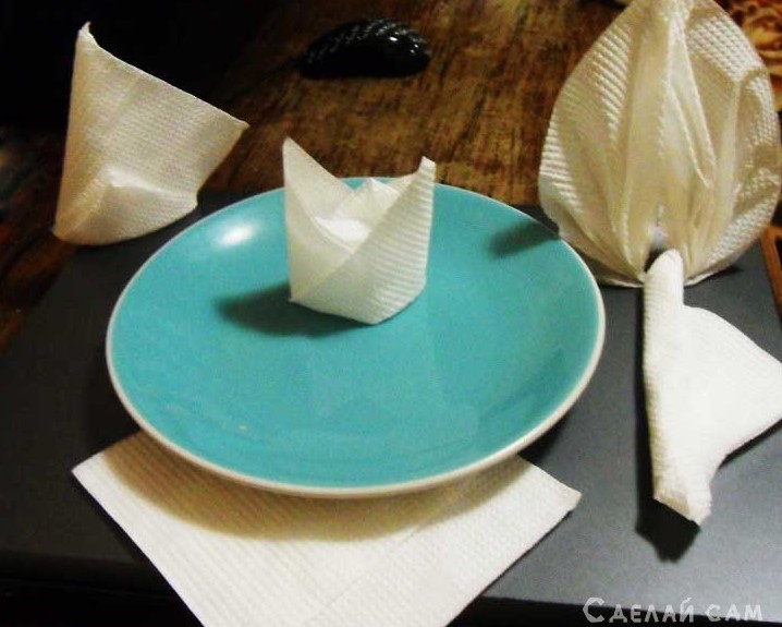 «Оригами» для праздничного стола своими руками - «Оригами - Из бумаги»