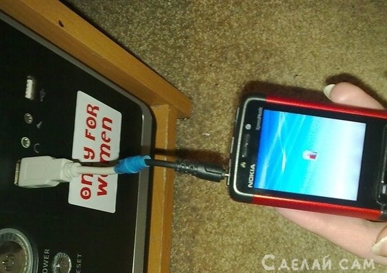 Самодельное зарядное устройство для Nokia от USB порта компьютера - «Компьютеры и электроника»