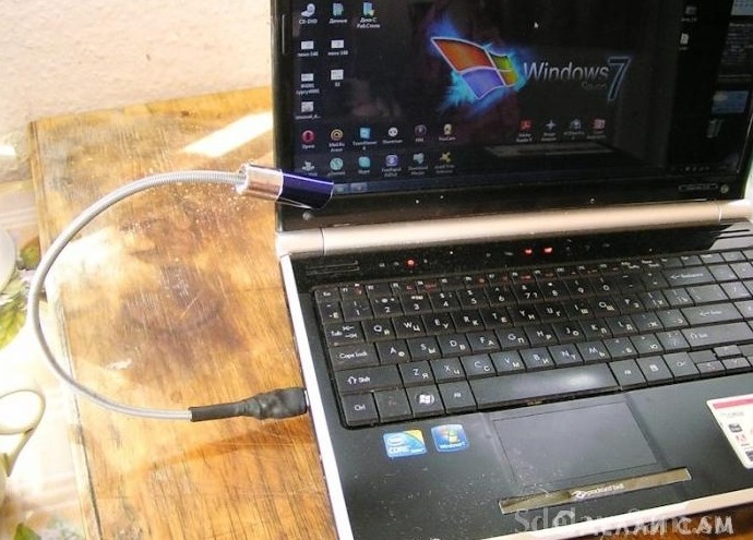 USB фонарик для ноутбука - «Электричество»