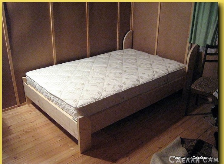 Двуспальная кровать за 4 часа... - «Мебель сделай сам»
