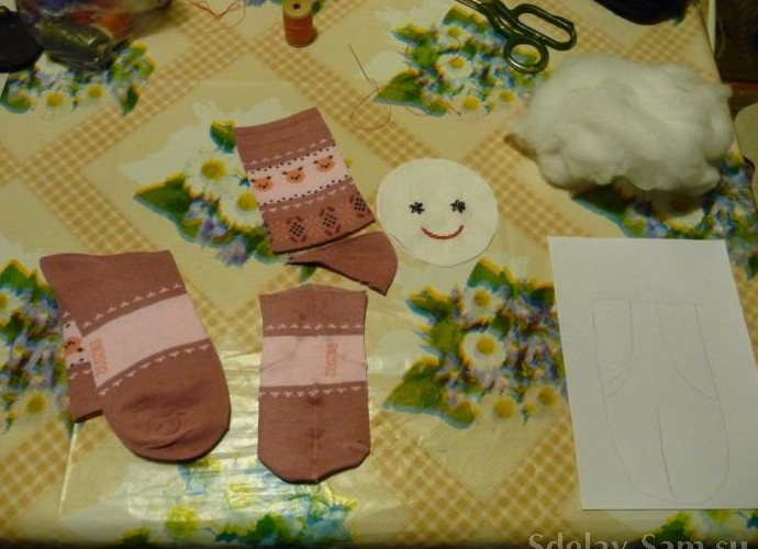 Кукла из носка - «Сувениры и подарки»