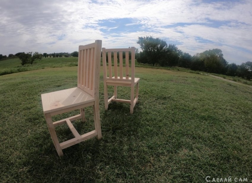 Деревянный стул со спинкой своими руками - «Мебель сделай сам»