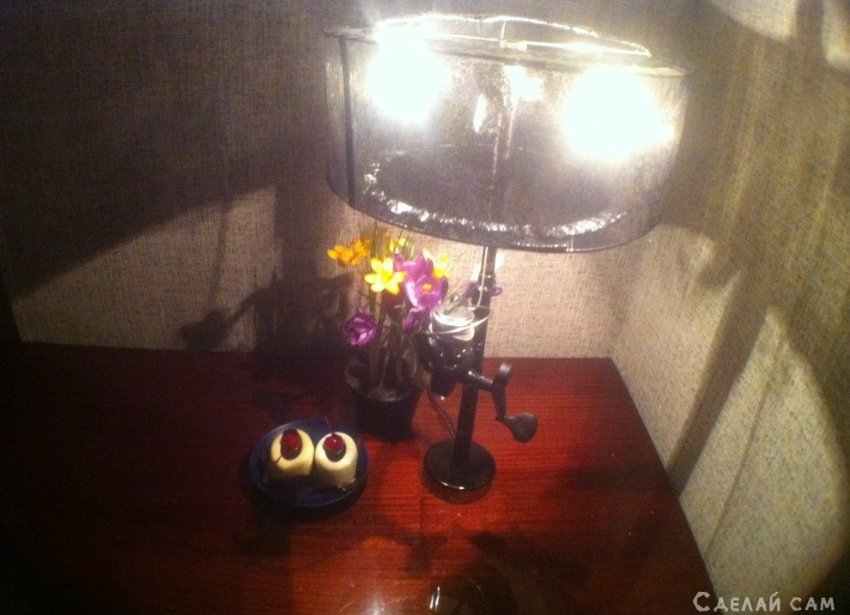 Необычные светильники из обычных предметов - «Дом и быт»