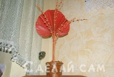 Пальмовый цветок своими руками - «Сувениры и подарки»
