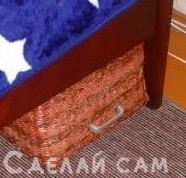 Плетение из газеты - Ящик под кровать - «Мебель сделай сам»