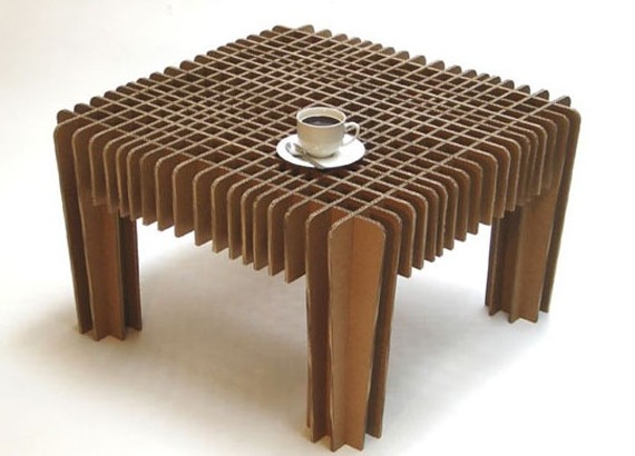Сборка деталей мебели изготовленных из картона - «Мебель сделай сам»