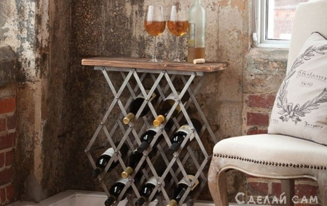 Стол + винный шкаф - «Мебель сделай сам»