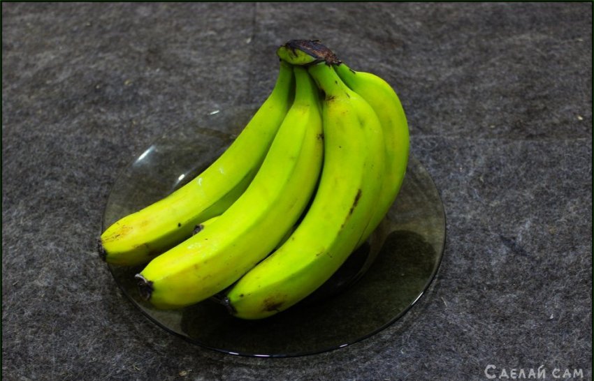 Как сделать зеленые бананы спелыми и вкусными. Простые хитрости - «Сделай сам»