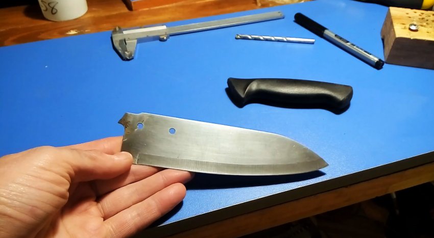 Как и чем легко просверлить клинок ножа из каленой стали - «Сделай сам»