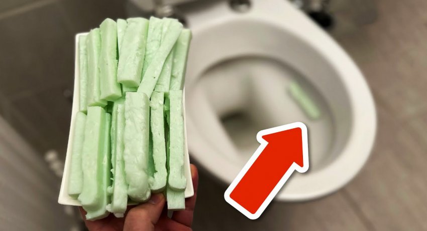 Как сделать очиститель для унитаза из мыла - «Сделай сам»