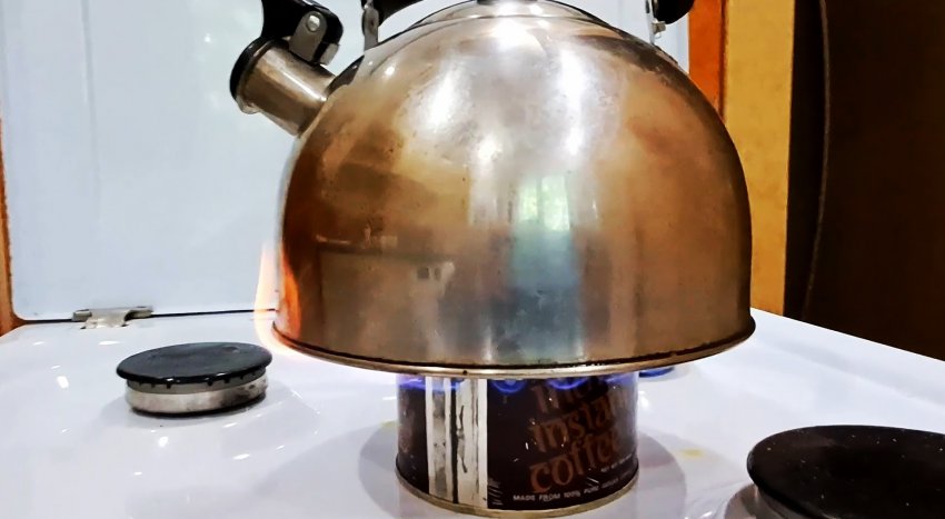 Как сделать горелку для обогрева и приготовления пищи из консервной банки - «Сделай сам»