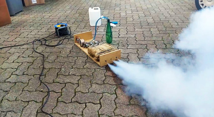 Как сделать мощную дым-машину 4,5 кВт - «Сделай сам»