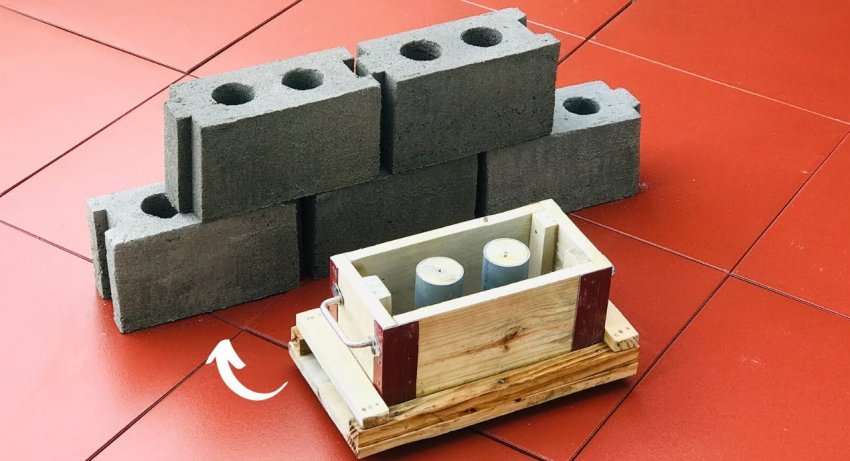 Как сделать деревянную форму для изготовления блоков с замками - «Сделай сам»