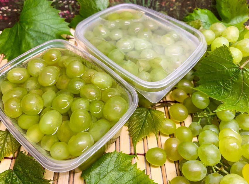 Как заморозить зеленый виноград, чтобы ягоды не потеряли первоначальную форму - «Сделай сам»