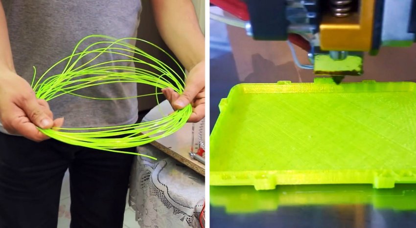 Как из ПЭТ бутылки сделать пластик (нить) для 3D принтера - «Сделай сам»