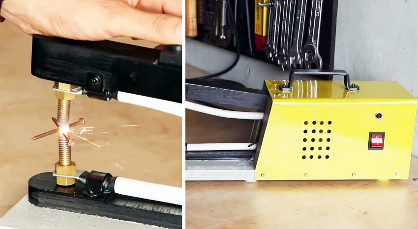Как сделать аппарат для точечной сварки из трансформатора старой микроволновки - «Сделай сам»