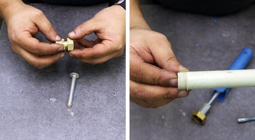 Как сделать резьбонарезную насадку для ПП труб. Разборный водопровод своими руками - «Сделай сам»