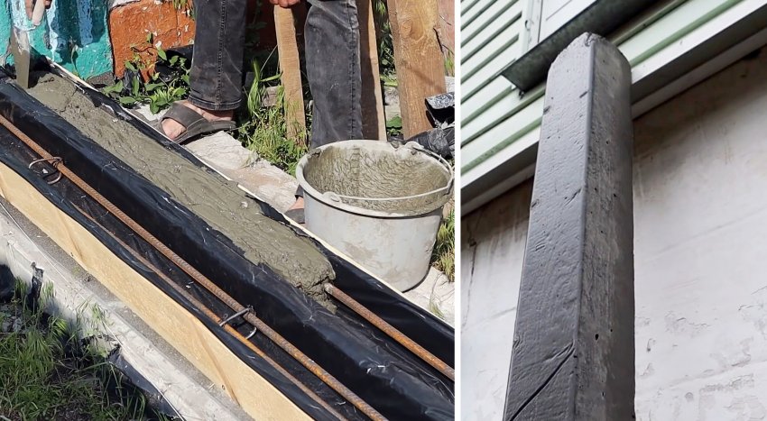 Простая технология изготовления ровных аккуратных бетонных столбиков в домашних условиях - «Сделай сам»