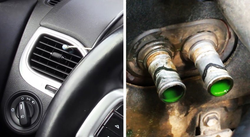 Как промыть радиатор печки автомобиля без снятия - «Сделай сам»