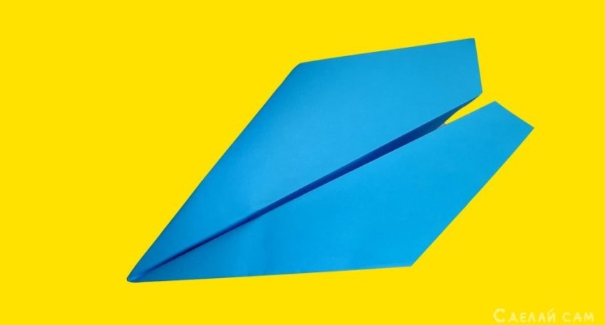 Как сделать простой самолетик из бумаги ✈️ Классическая схема - «Оригами - Из бумаги»