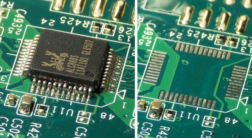 Быстрый способ выпаять неисправную микросхему без фена - «Сделай сам»