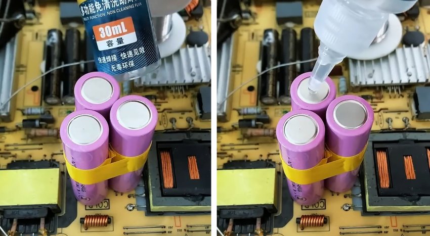 Лайфхаки по пайке литий-ионных аккумуляторов 18650 - «Сделай сам»