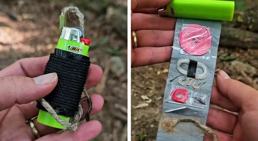 Зажигалка для выживания - «Сделай сам»