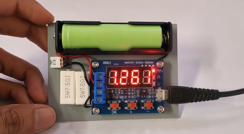 Измеритель емкости 18650 аккумуляторов на модуле - «Сделай сам»