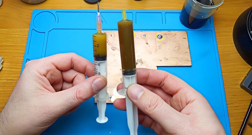 Как сделать гель-флюс. Бюджетный флюс для пайки - «Сделай сам»