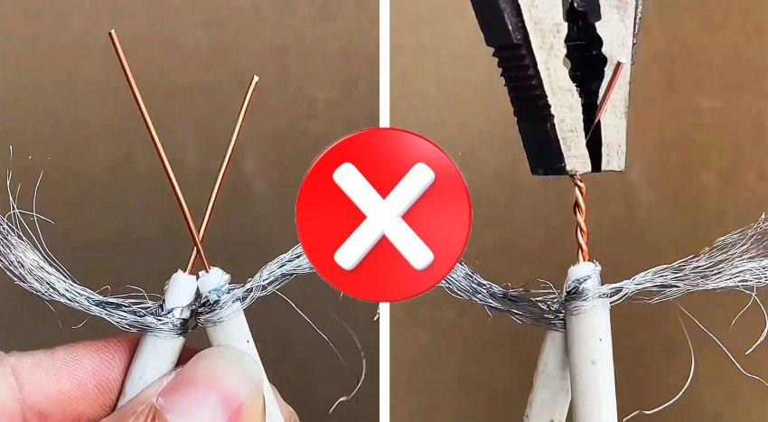 Как соединить экранированный кабель без соединителя (муфты) - «Сделай сам»