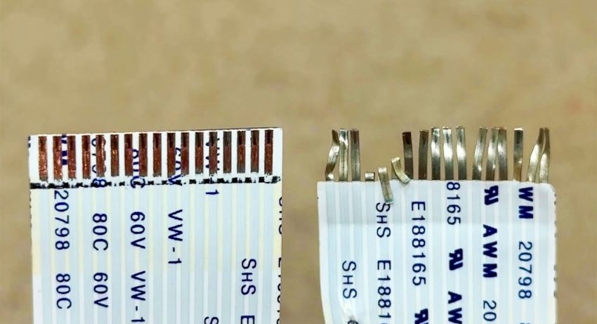 Как зачистить и восстановить гибкий шлейф - «Сделай сам»